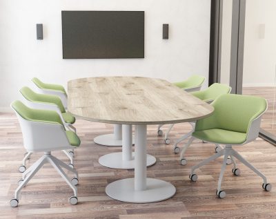 <h5>Double "D" End Boardroom & Meeting Tables
