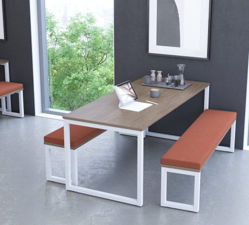 <h5>Lyra Breakout Poseur & Picnic Hooped Leg Furniture - Image 8