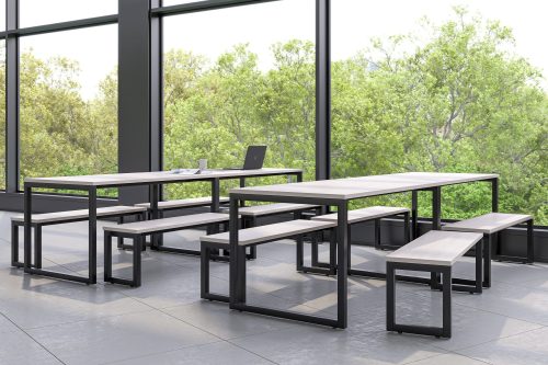 <h5>Lyra Breakout Poseur & Picnic Hooped Leg Furniture - Image 10