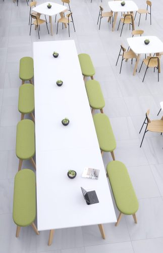 <h5>Matching Seating with Coloured Wood Tapered Leg - Image 13
