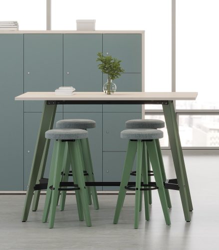 <h5>Matching Seating with Coloured Wood Tapered Leg - Image 20