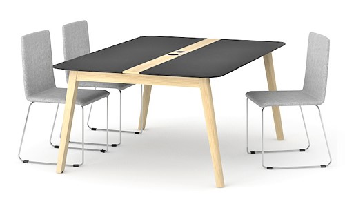 <h5>Delta Wood Meeting Tables - Image 6