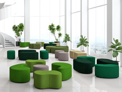 <h5>Lunar Modular Cube & Bench Seating