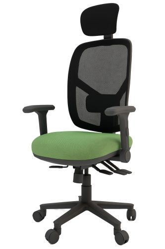 <h4>Athena Aero Multi-Functional Mesh Back Task Chair with Adjustable Headrest<h4> - Image 8
