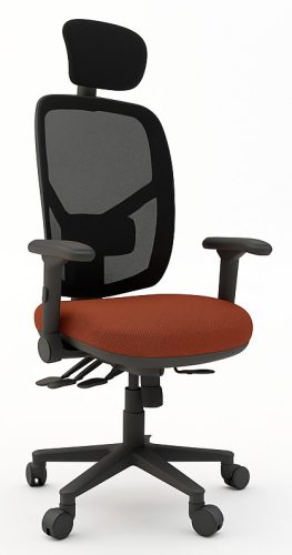 <h4>Athena Aero Multi-Functional Mesh Back Task Chair with Adjustable Headrest<h4> - Image 7