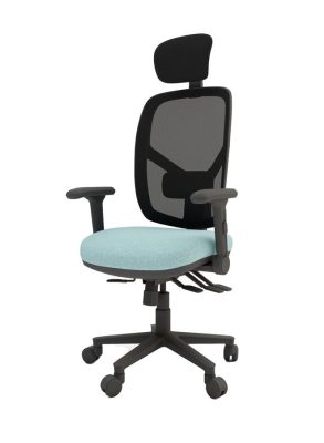 <h4>Athena Aero Multi-Functional Mesh Back Task Chair with Adjustable Headrest<h4>