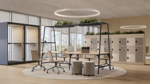 <H5>Delta Round Multipurpose Tables