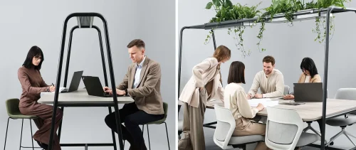 <H5>Delta Round Multipurpose Tables - Image 8