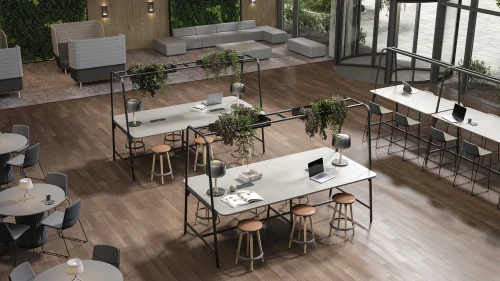 <H5>Delta Round Multipurpose Tables - Image 2