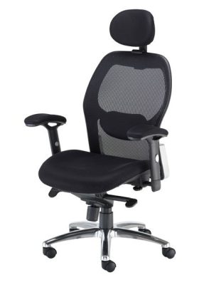 <h5>Vision Ergonomic High Back Mesh Back Chair<h5><h4><strong><span style="color: #ed1c24;">£199.00</span></strong><h5>